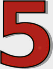 Red Number 5
